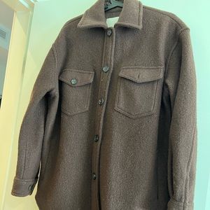 Brown wool coat from Wilfred Free. Size: US M
